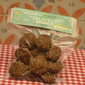 Falafel multigranos vegano con proteína vegetal saludable. Paquete x 10 unidades 250g. Producto 100% natural, gluten free 